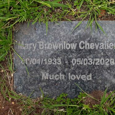 CHEVALIER Mary Brownlow 1933-2020
