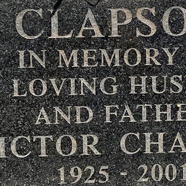 CLAPSON Victor Charles 1925-2001