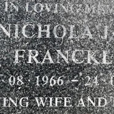 FRANCKLIN Nichola Jane 1966-2004