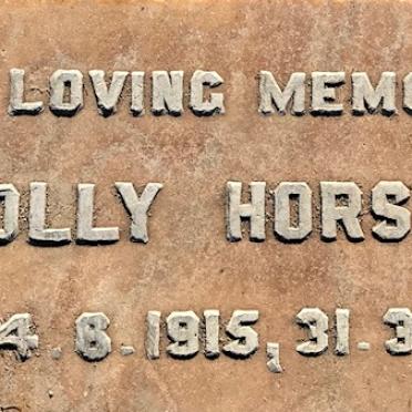 HORSTMAN Molly 1915-1978