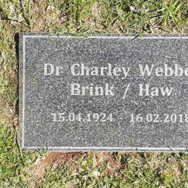 HAW Charley Webber Brink 1924-2018