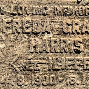 HARRIS Freda Grace nee ILIFFE 1900-1981