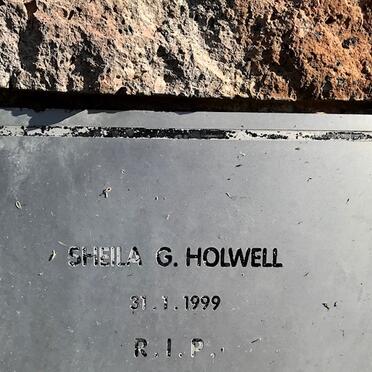 HOLWELL Sheila G. -1999