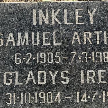 INKLEY Samuel Arthur 1905-1983 &amp; Gladys Irene 1904-1996