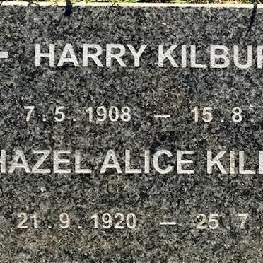 KILBURN Harry 1908-1995 &amp; Hazel Alice 1920-2013