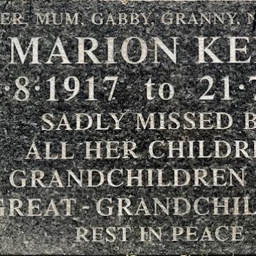 KENT Marion 1917-2002