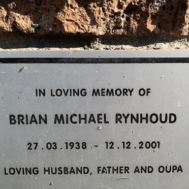 RYNHOUD Brian Michael 1938-2001