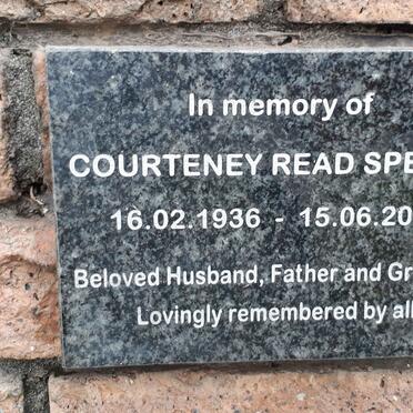 SPENCE Courteney Read 1936-2019