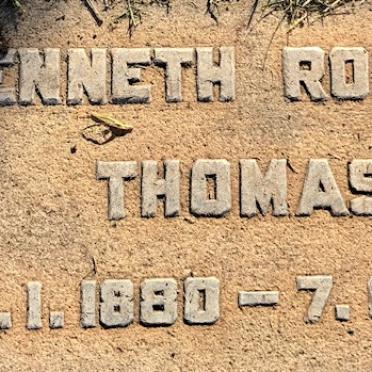 THOMAS Kenneth Robert 1880-1970