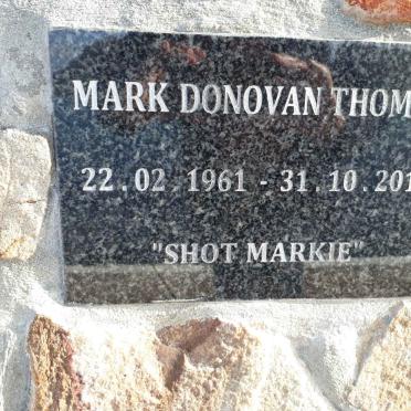 THOMAS Mark Donovan 1961-2019