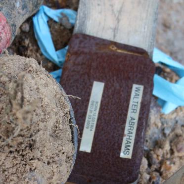 ABRAHAMS Walter 1924-2009