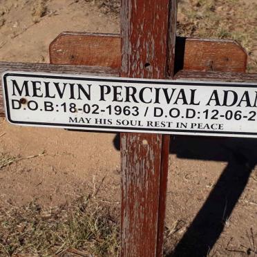 ADAMS Melvin Percival 1963-2016