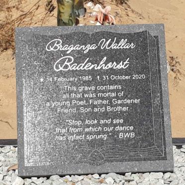 BADENHORST Braganza Wallar 1985-2020