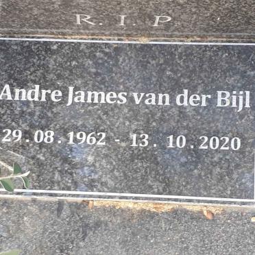 BIJL Andre James, van der 1962-2020
