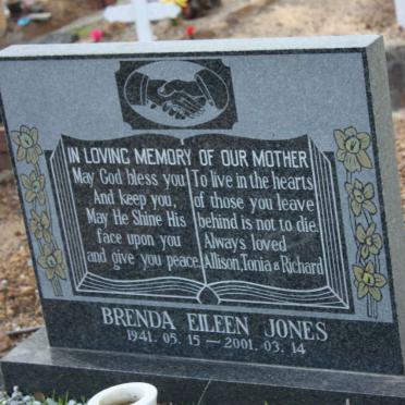 JONES Brenda Eileen 1941-2001