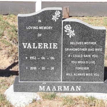 MAARMAN Valerie 1952-2018