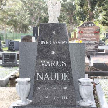 NAUDE Marius 1949-1988
