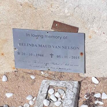 NELSON Belinda Maud, van 1944-2015