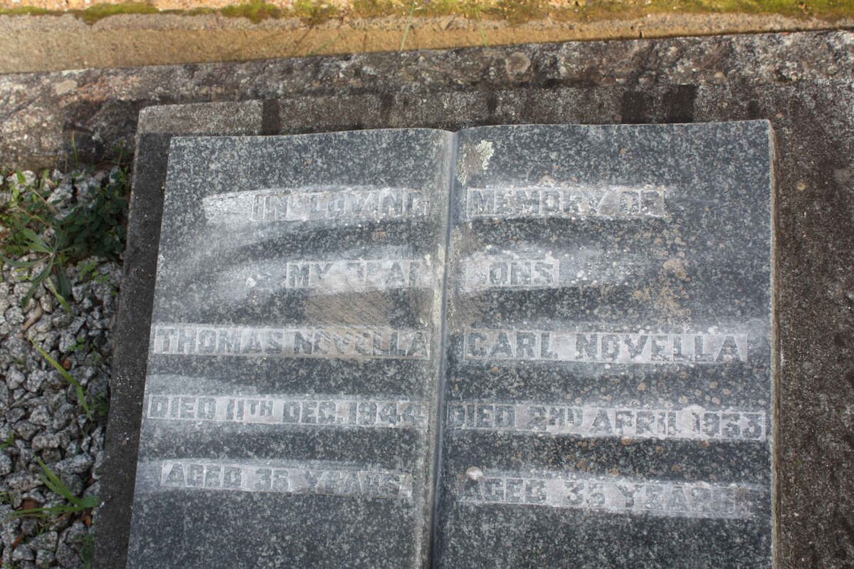 NOVELLA Thomas -1944 :: NOVELLA Carl -1933