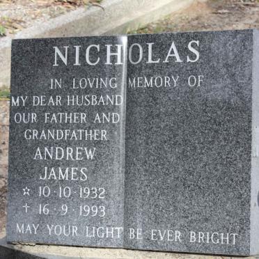 NICHOLAS Andrew James 1932-1993