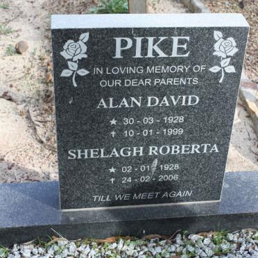 PIKE Alan David 1928-1999 &amp; Shelagh Roberta 1928-2006