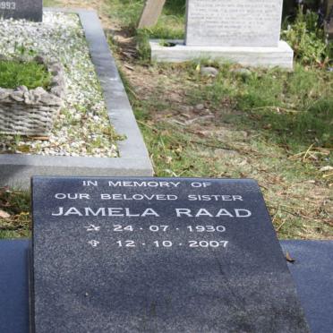 RAAD Jamela 1930-2007
