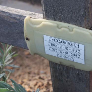 REHRL Hildegard 1917-2005