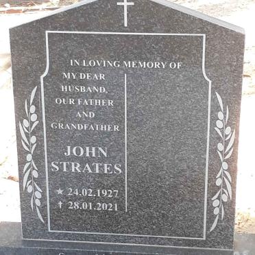 STRATES John 1927-2021