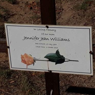 WILLIAMS Jennifer Jean 1954-2015