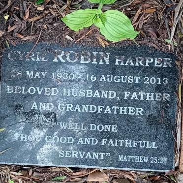 HARPER Cyril Robin 1930-2013