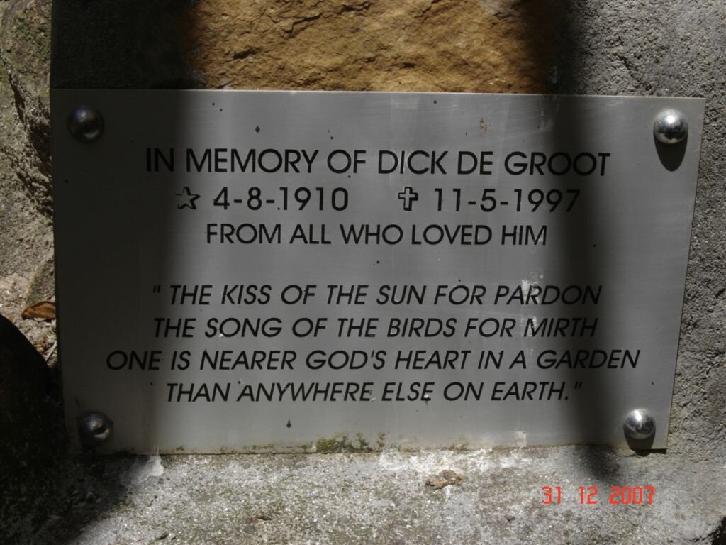 GROOT Dick, de 1910-1997