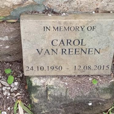 REENEN Carol, van 1950-2015