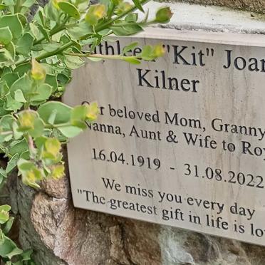 KILNER Kathleen Joan 1919-2022