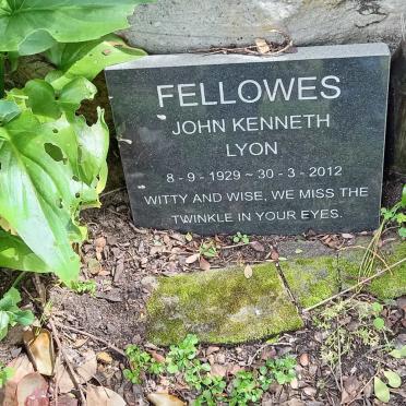FELLOWES John Kenneth Lyon 1929-2012
