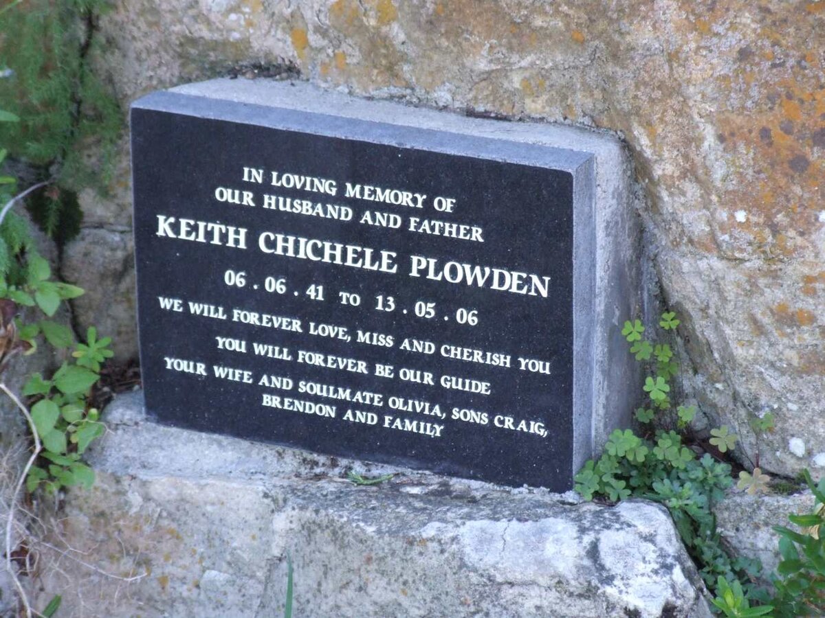 PLOWDEN Keith Chichele  1941-2006