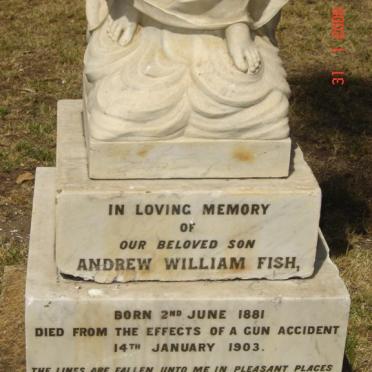 FISH Andrew William 1881-1903