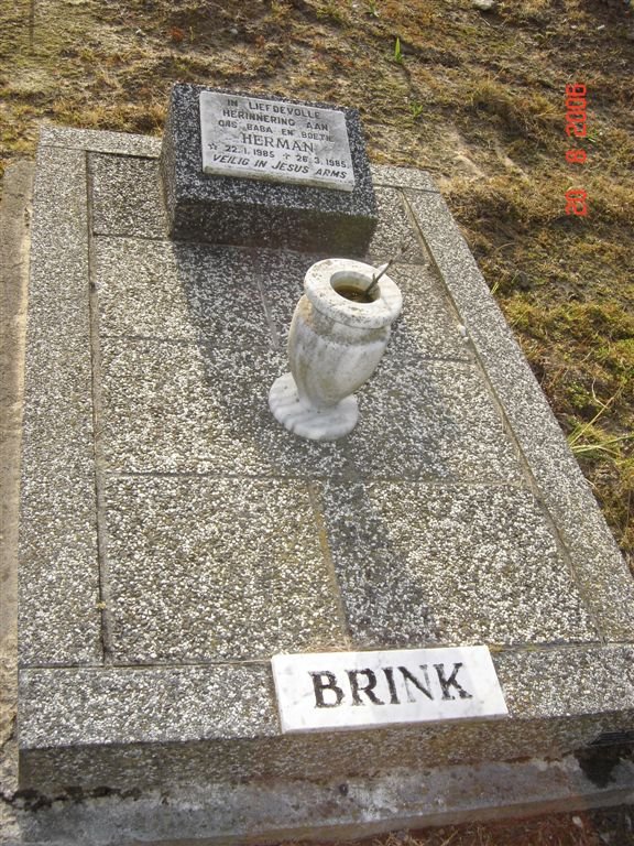 BRINK Herman 1985-1985