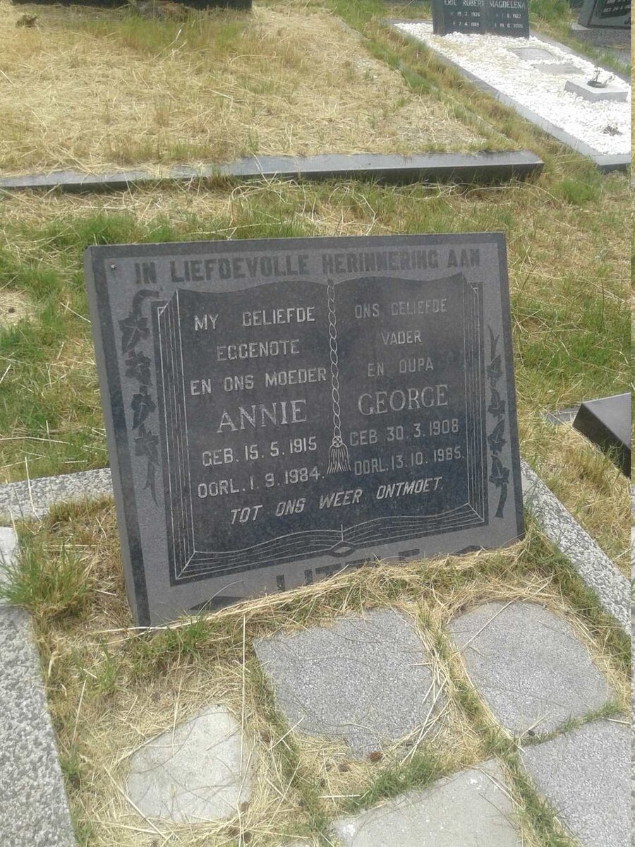 LITTLE George 1908-1985 & Annie 1915-1984