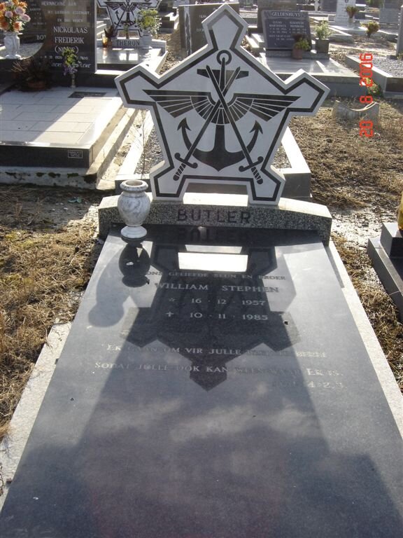 BUTLER William Stephen 1957-1985