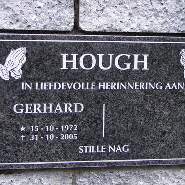 HOUGH Gerhard 1972-2005