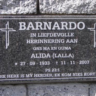 BARNARDO Alida 1933-2007