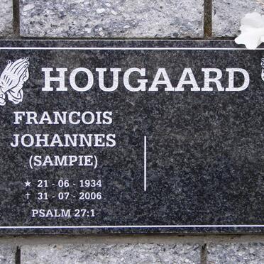 HOUGAARD Francois Johannes 1934-2006