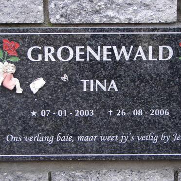 GROENEWALD Tina 2003-2006