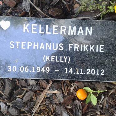 KELLERMAN Stephanus Frikkie 1949-2012