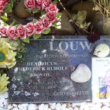 LOUW Hendricus Rudolf 1921-2005