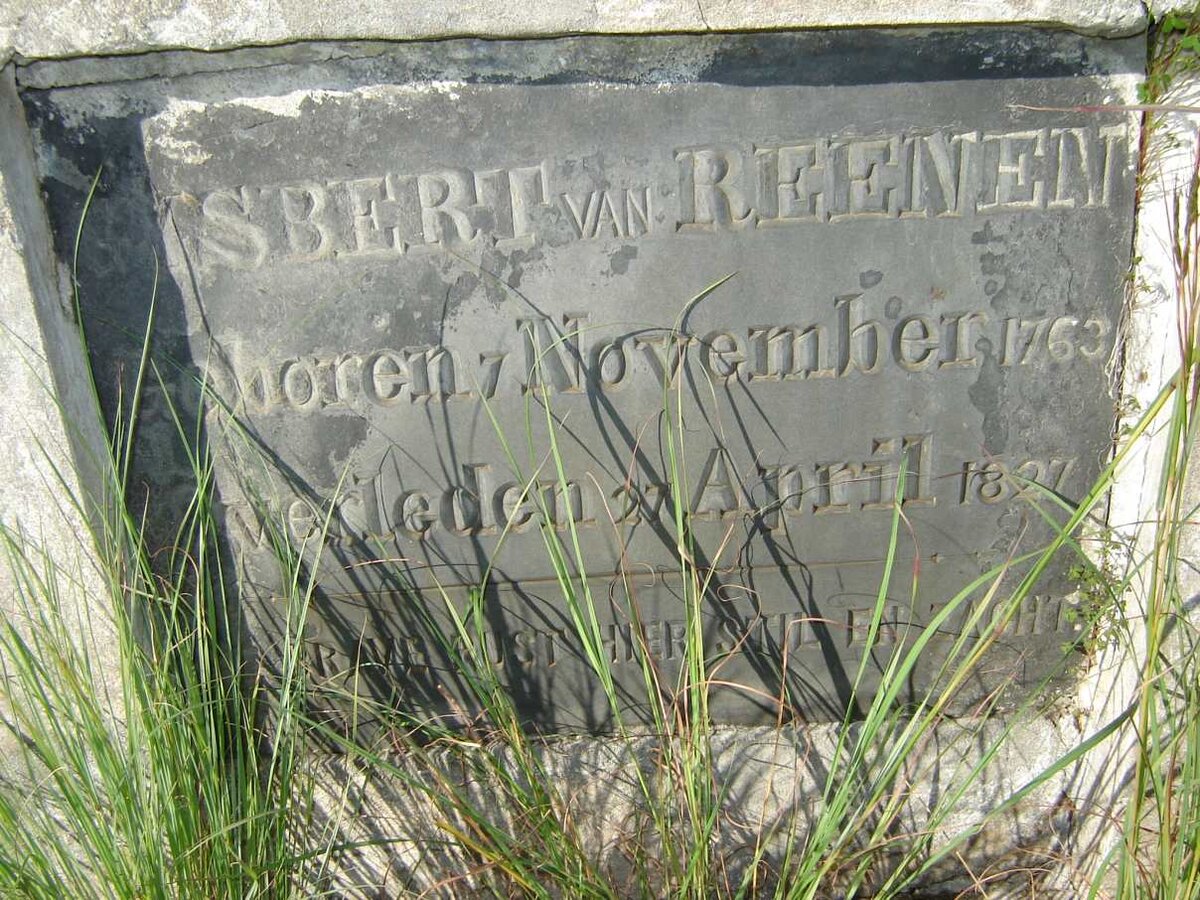 REENEN Gysbert, van 1763-1827