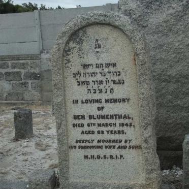 BLUMENTHAL Ben -1942