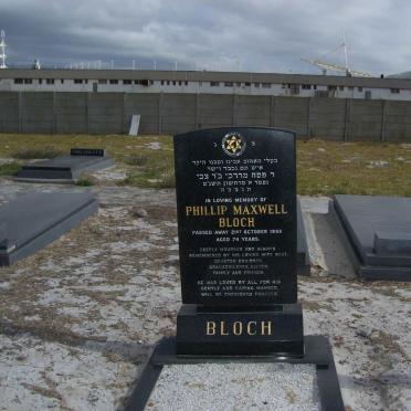 BLOCH Phillip Maxwell -1998