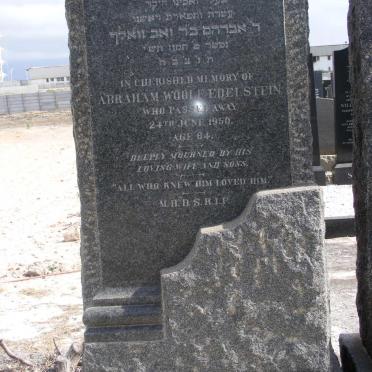 EDELSTEIN Abraham Woolf -1950