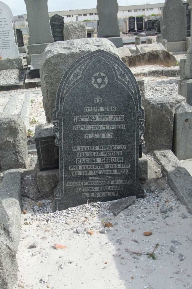 GORDON Rachel -1935